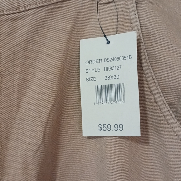 NWT Apparel Collection Original Deluxe Supply Utility Work Pants Khaki 38x30 - Picture 5 of 8